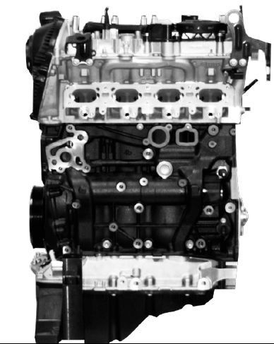 قطع غيار السيارات المحرك الطويل الجيل الثالث 2.0L إيفو محرك عالي جمعية 06L100860QX تستخدم لأودي
